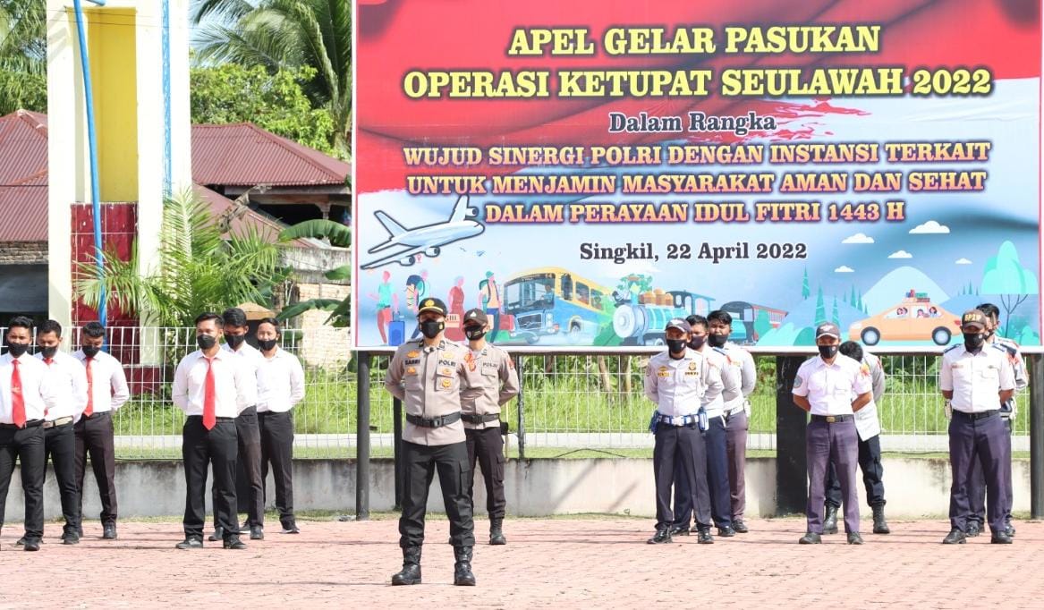 You are currently viewing Operasi Ketupat Seulawah, 130 Personel Amankan Wilayah Aceh Singkil