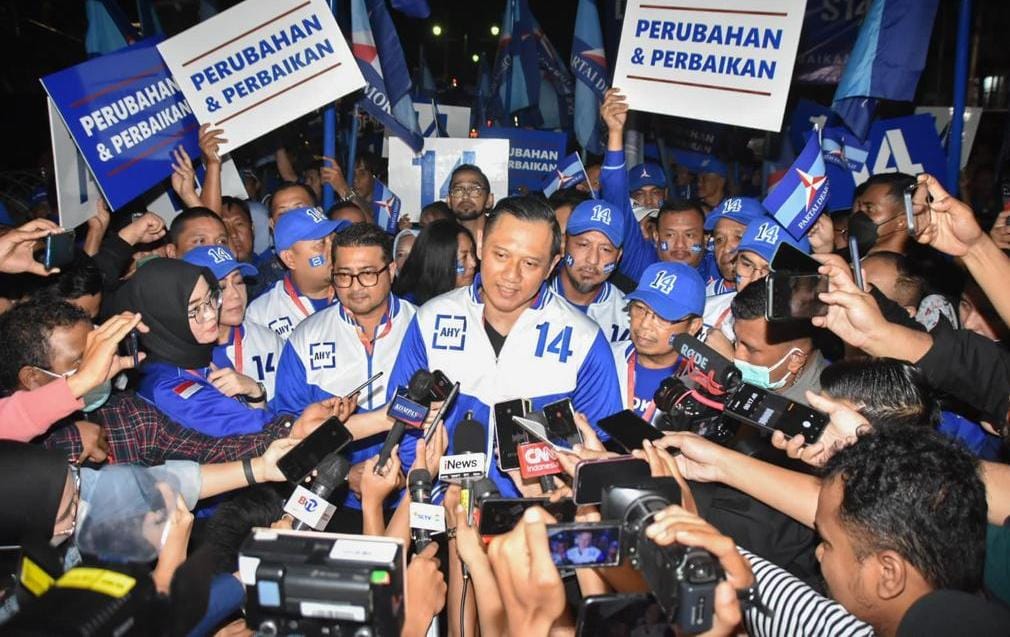 You are currently viewing Kembali Pakai Nomor 14, AHY: Demokrat Siap Perjuangkan Perubahan & Perbaikan