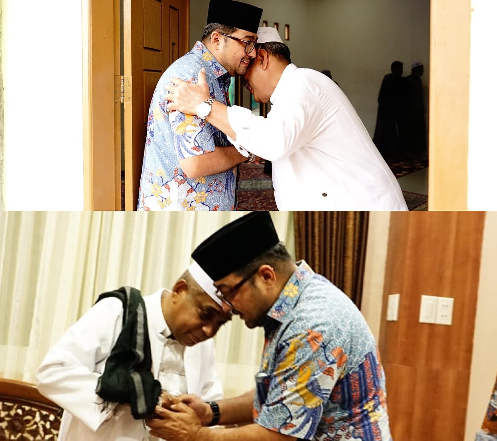 You are currently viewing Temui Abu Ulee Titi dan Waled Husaini, Teuku Riefky Harsya minta Do’a dan Nasihat