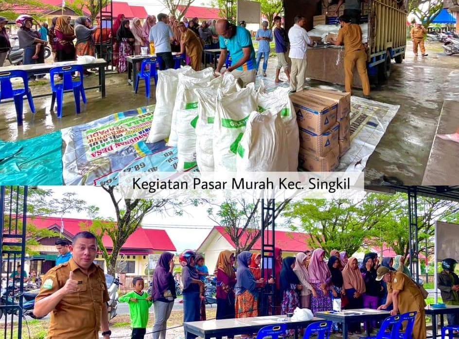 You are currently viewing Disperindagkop Aceh Singkil Gelar Pasar Murah Tanggap Inflasi, Ini Lokasi dan Jadwalnya