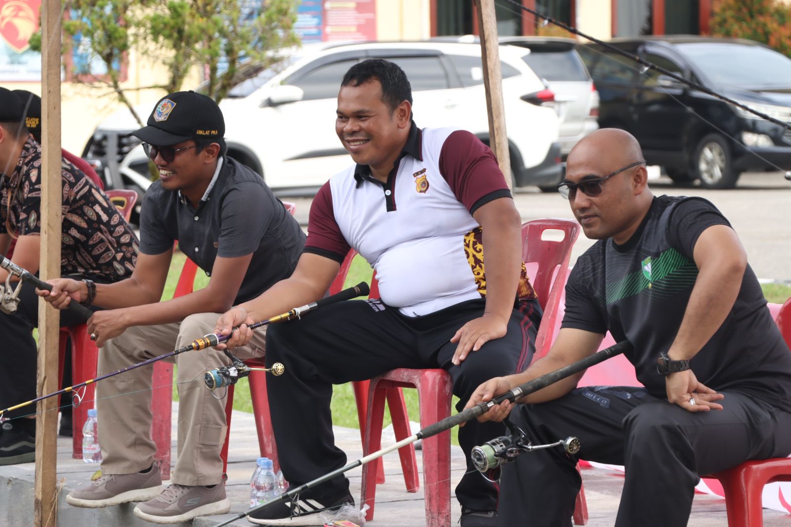 You are currently viewing HUT ke-78 Bhayangkara, Polres Aceh Singkil Gelar Lomba Mancing