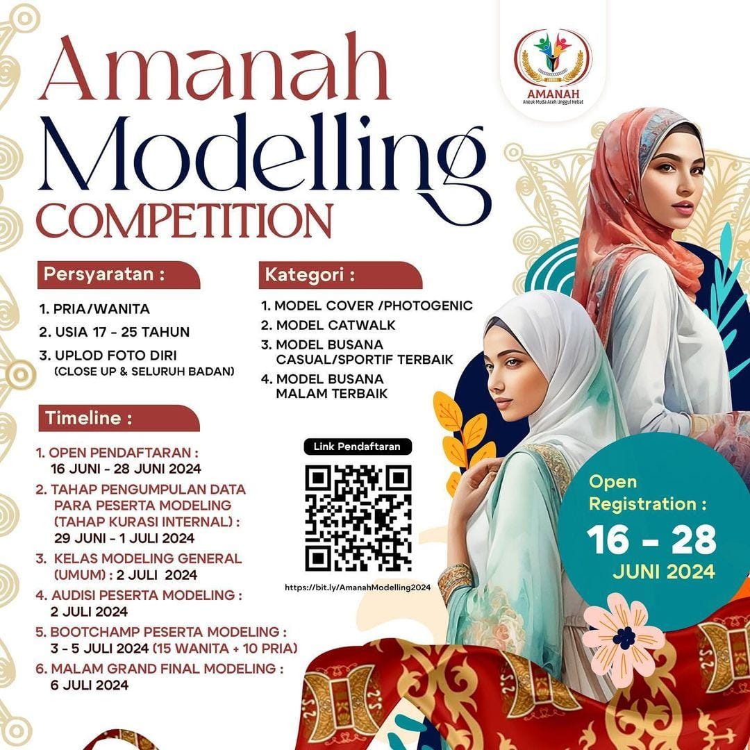 You are currently viewing Jadikan Generasi Muda Lebih Kreatif, AMANAH Gelar Kompetisi Model