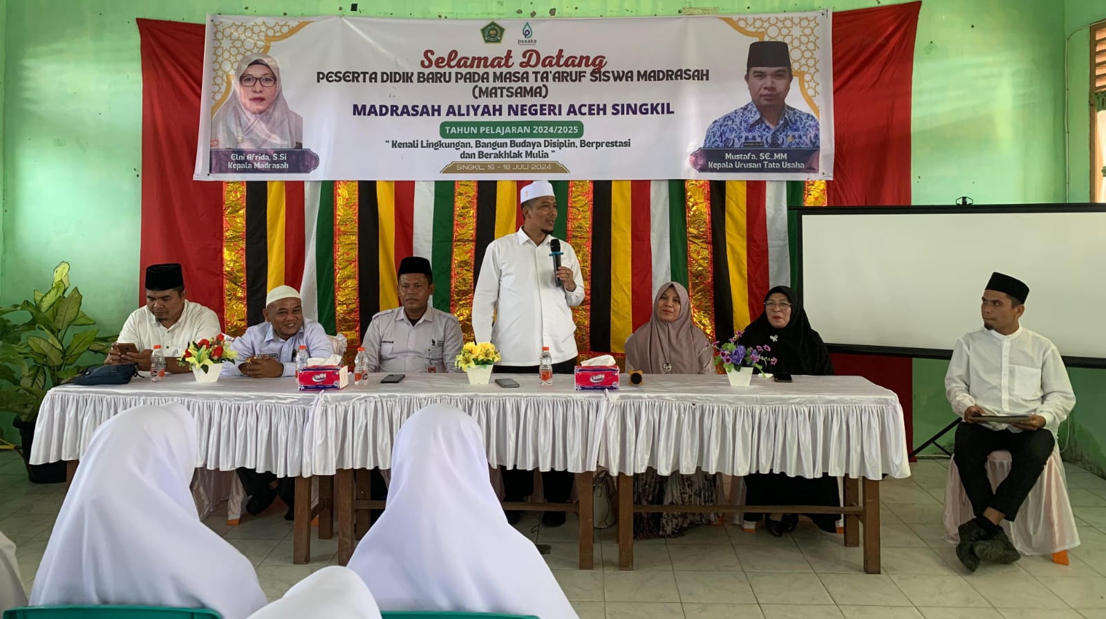 You are currently viewing 180 Peserta Didik Baru Madrasah di Aceh Singkil Ikuti Ta’aruf Siswa