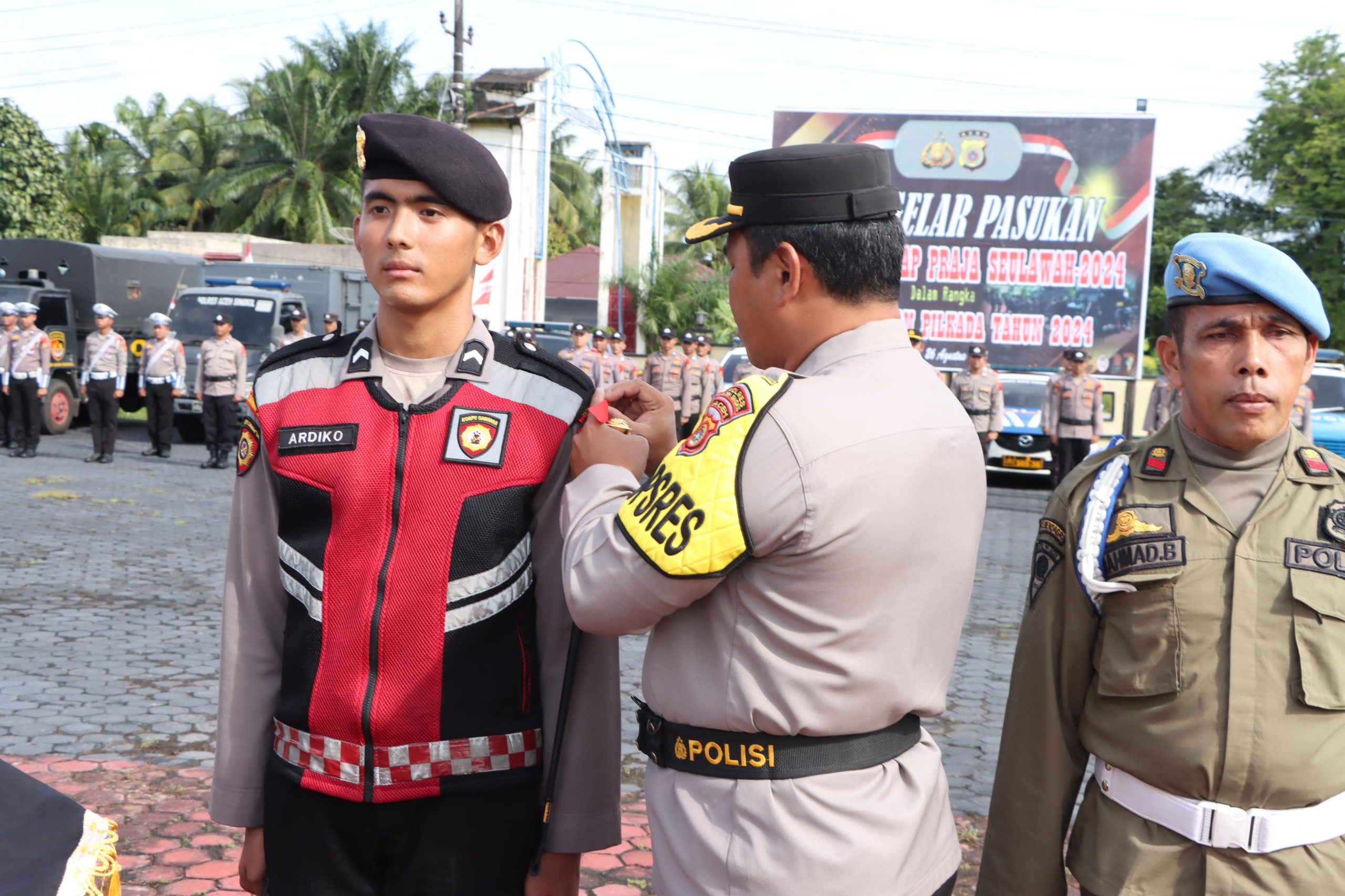 You are currently viewing Pengamanan Pilkada, Polres Aceh Singkil Gelar Apel Pasukan Operasi Mantap Praja Seulawah