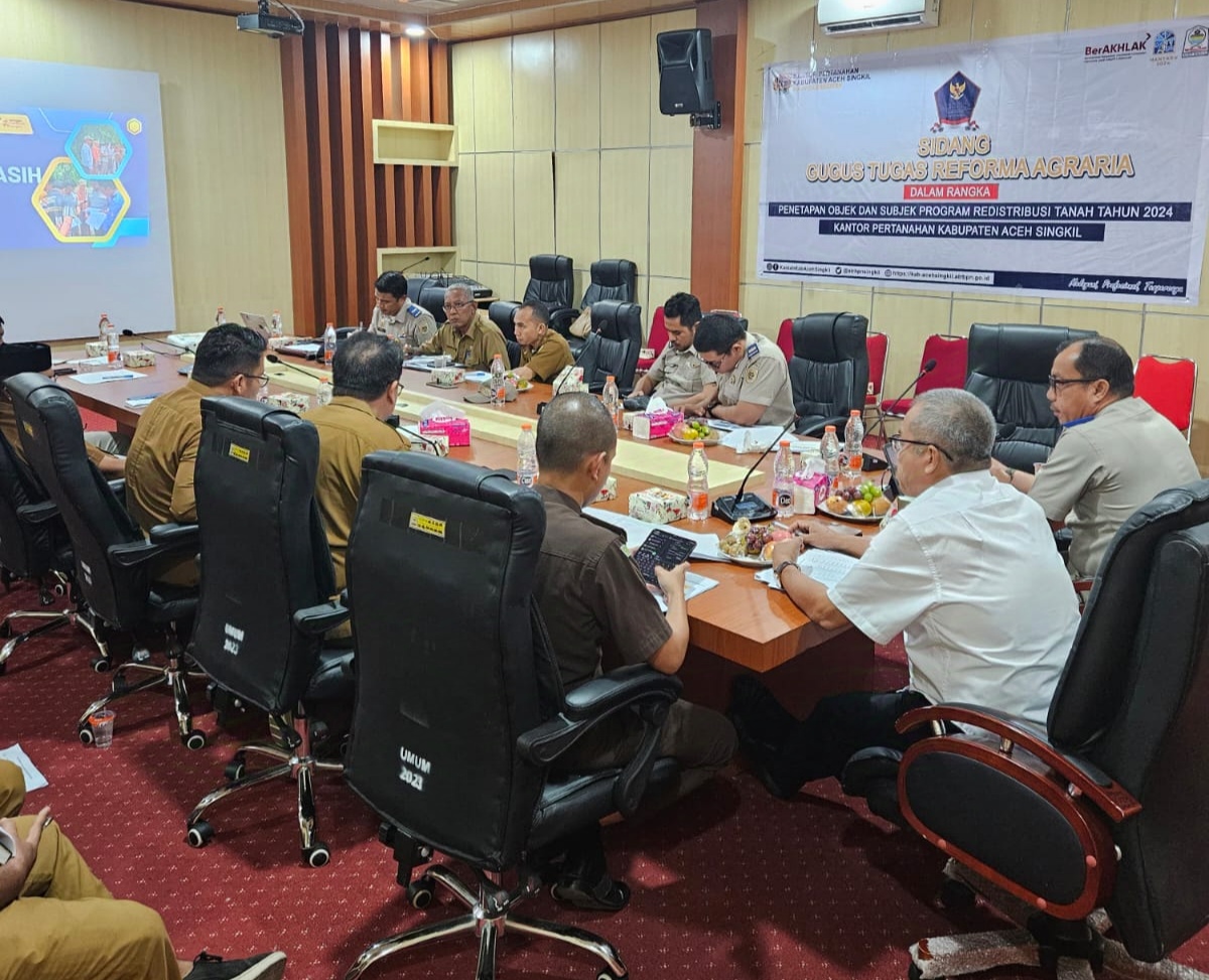 You are currently viewing 654 Sertifikat Tanah Gratis Warga Aceh Singkil Akan Dibagikan