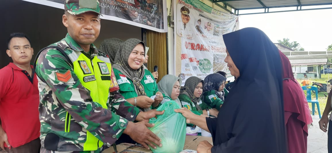 You are currently viewing Peringati HUT ke-79 TNI, Dinas Pangan Aceh Singkil Gelar GPM