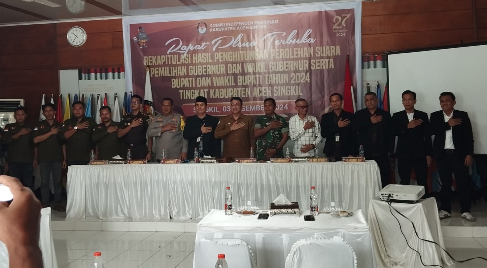 You are currently viewing KIP Aceh Singkil Mulai Pleno Rekap Suara Pilkada 2024