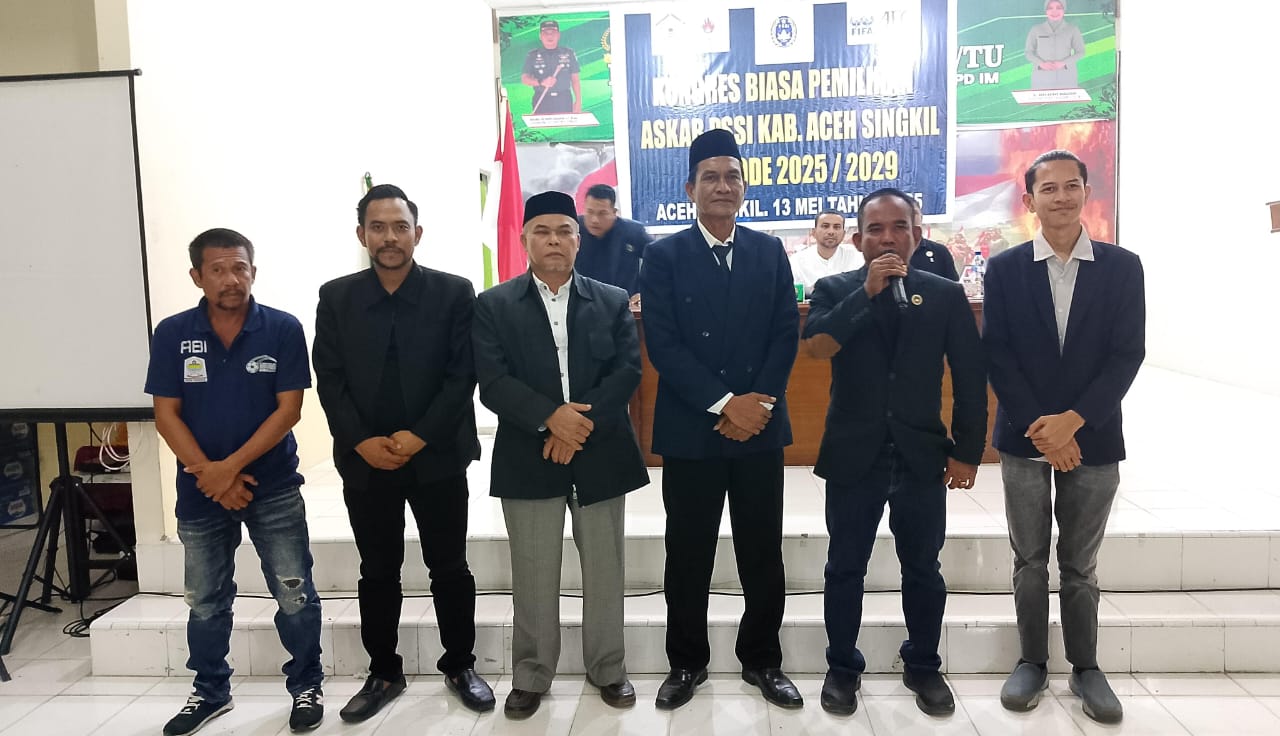 You are currently viewing Hamdi AD Terpilih Aklamasi Pimpin PSSI Aceh Singkil