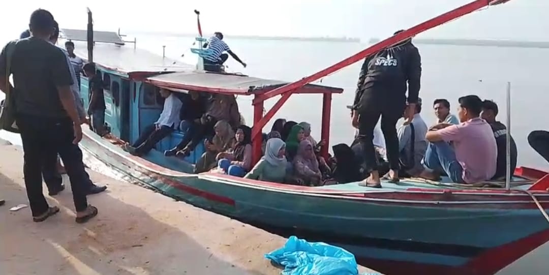 You are currently viewing Masyarakat Gosong Telaga Adakan Syukuran, Zikir dan Doa di Pulau Panjang