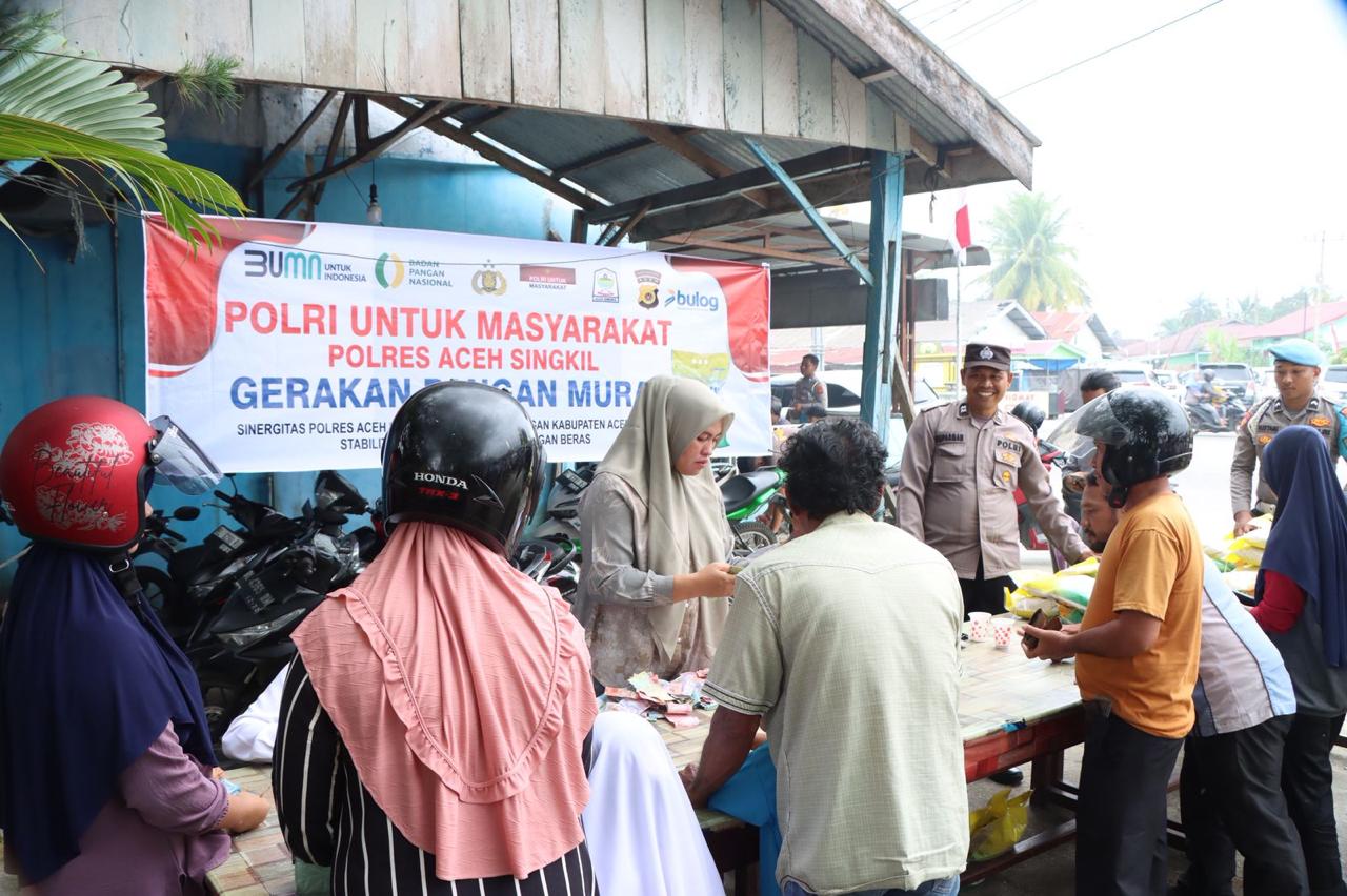 You are currently viewing Polres Aceh Singkil Gelar Pasar Pangan Murah di 7 Lokasi Sepanjang Agustus