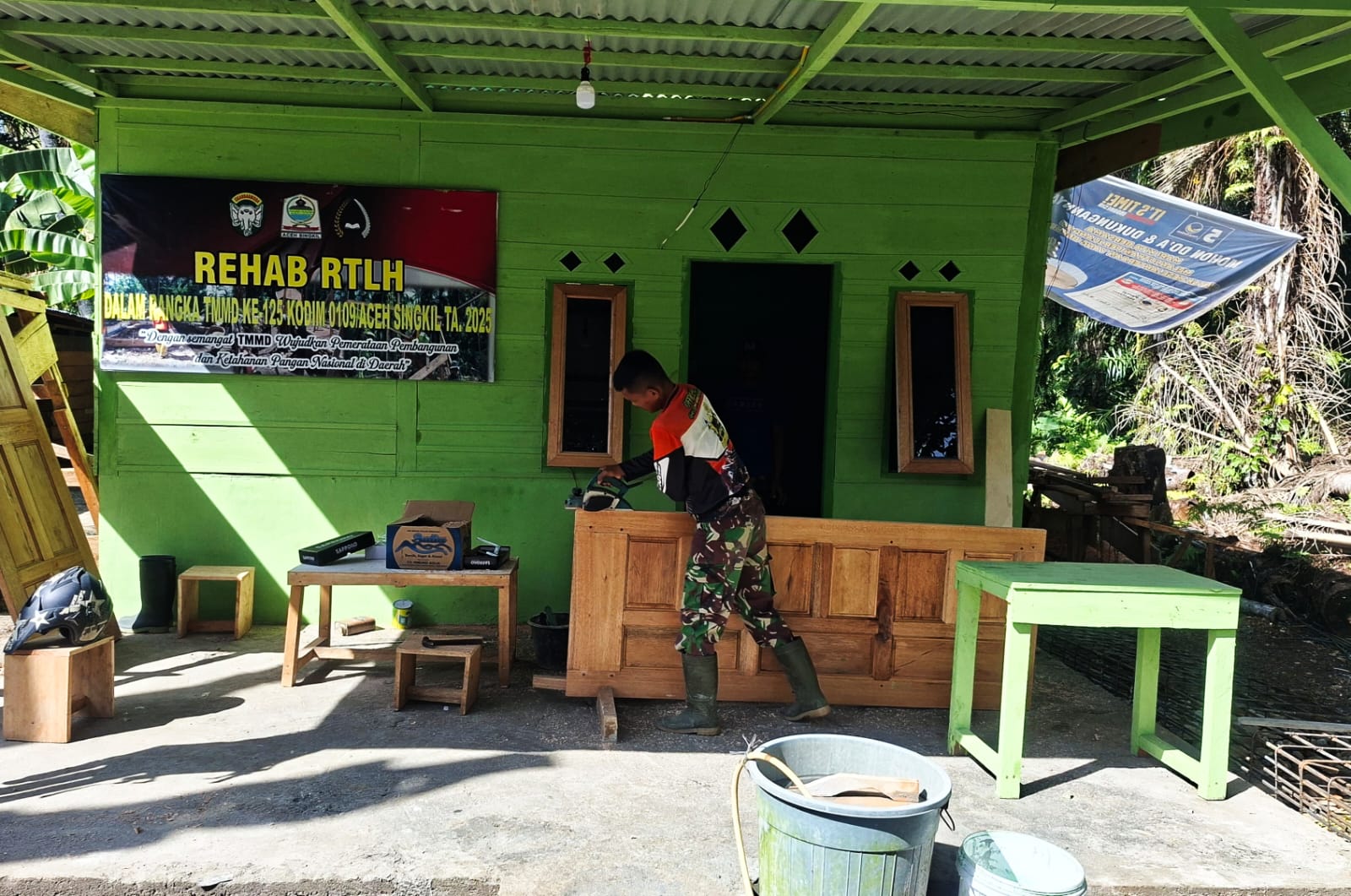 You are currently viewing Satgas TMMD Kodim Aceh Singkil Kebut Penyelesaian RTLH