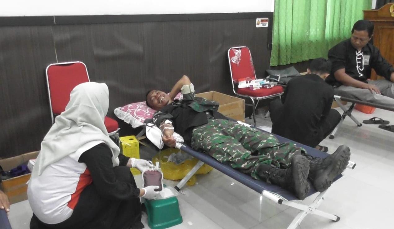 You are currently viewing Sambut HUT ke-80, Kodim 0109 Aceh Singkil Gelar Donor Darah