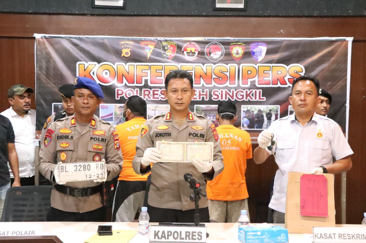You are currently viewing Curi Motor di Blok VI Baru, Remaja di Aceh Singkil Ditangkap Polisi