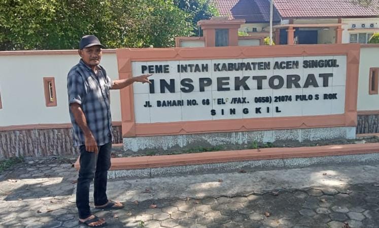 You are currently viewing Geuchik Sebatang Dilaporkan ke Inspektorat Aceh Singkil, Diduga Tilep Dana Desa Rp356 Juta
