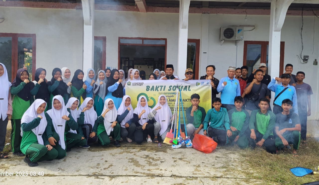 You are currently viewing Peringati HAB ke-80, Kemenag Aceh Singkil Gelar Bhakti Sosial di Mushalla Al Hidayah