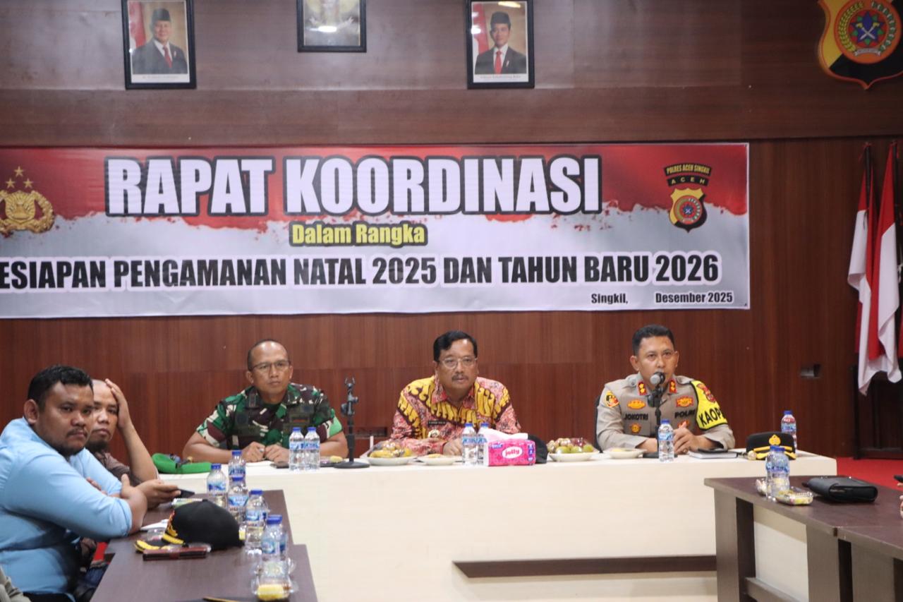 You are currently viewing Polres Aceh Singkil Siagakan 5 Pos Hadapi Nataru
