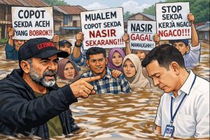 Read more about the article Desakan Copot Sekda Aceh Menguat di Tengah Sorotan Penanganan Bencana