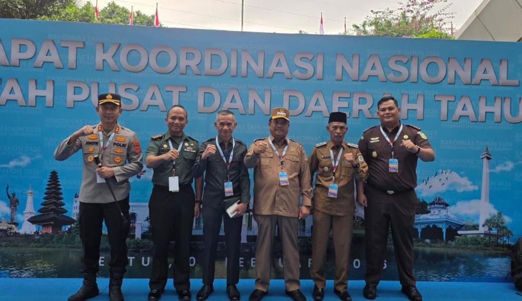 You are currently viewing Forkopimda Aceh Singkil Hadiri Rakornas Pemerintah Pusat dan Daerah 2026