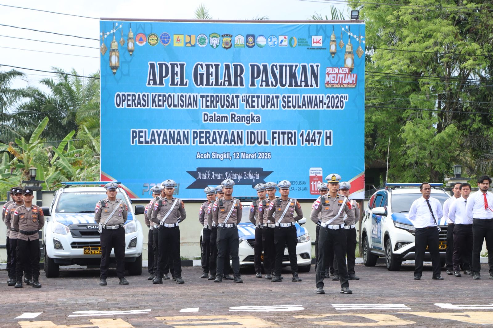 You are currently viewing Operasi Ketupat Seulawah, Polres Aceh Singkil Siapkan Keamanan Arus Mudik