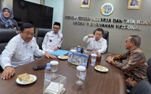 Bupati Aceh Singkil Temui Menteri ATR/BPN, Bahas Percepatan Kebun Plasma