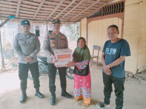 Sambut Hari Bhayangkara, Polres Aceh Singkil Bagikan Bantuan Sembako
