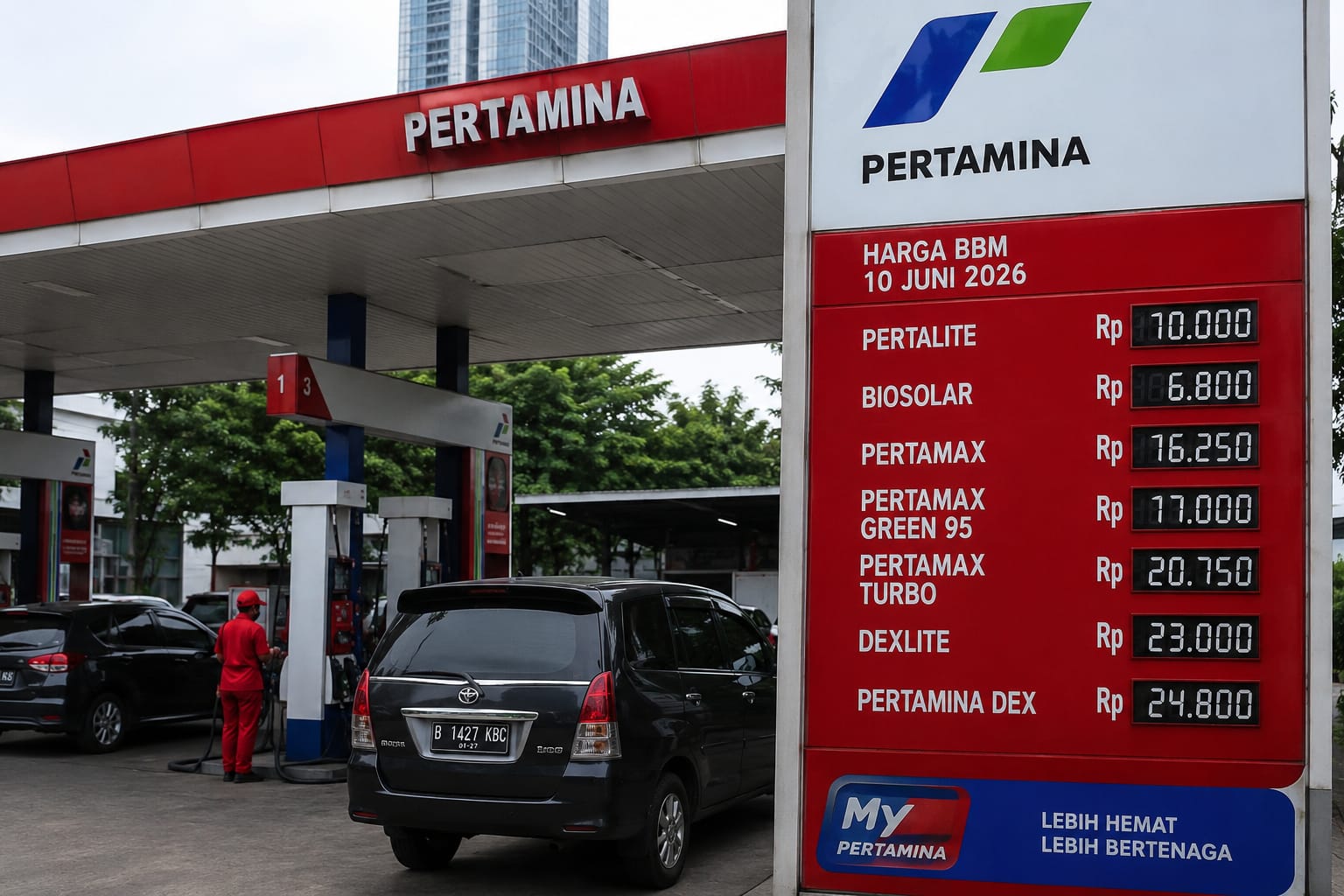 You are currently viewing Harga Pertamax Naik dari Rp12.300 jadi Rp16.250