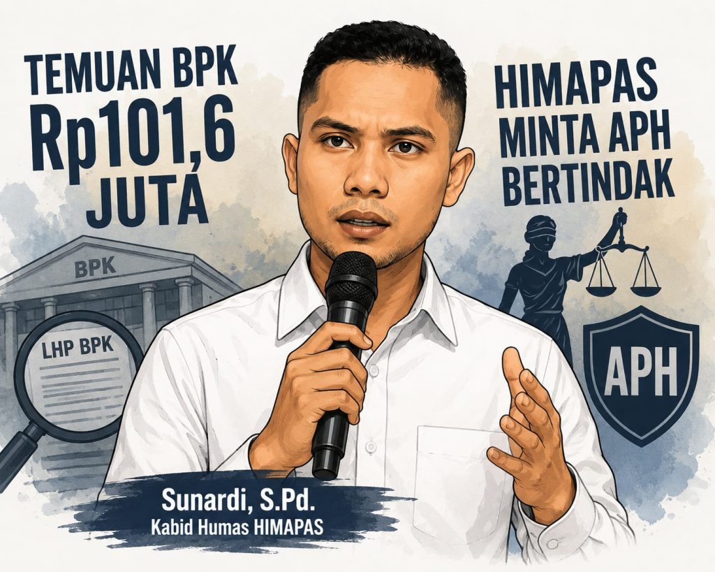 Temuan BPK Rp101,6 Juta Disdikbud Aceh Singkil, HIMAPAS Minta APH Bertindak