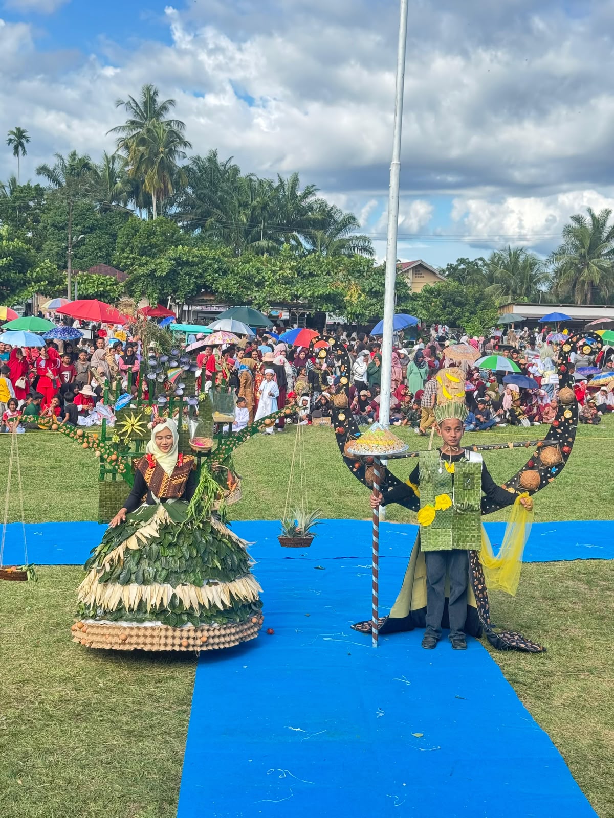 You are currently viewing Lomba Fashion Show Ketahanan Pangan Meriahkan HUT RI ke-81 di Gunung Meriah