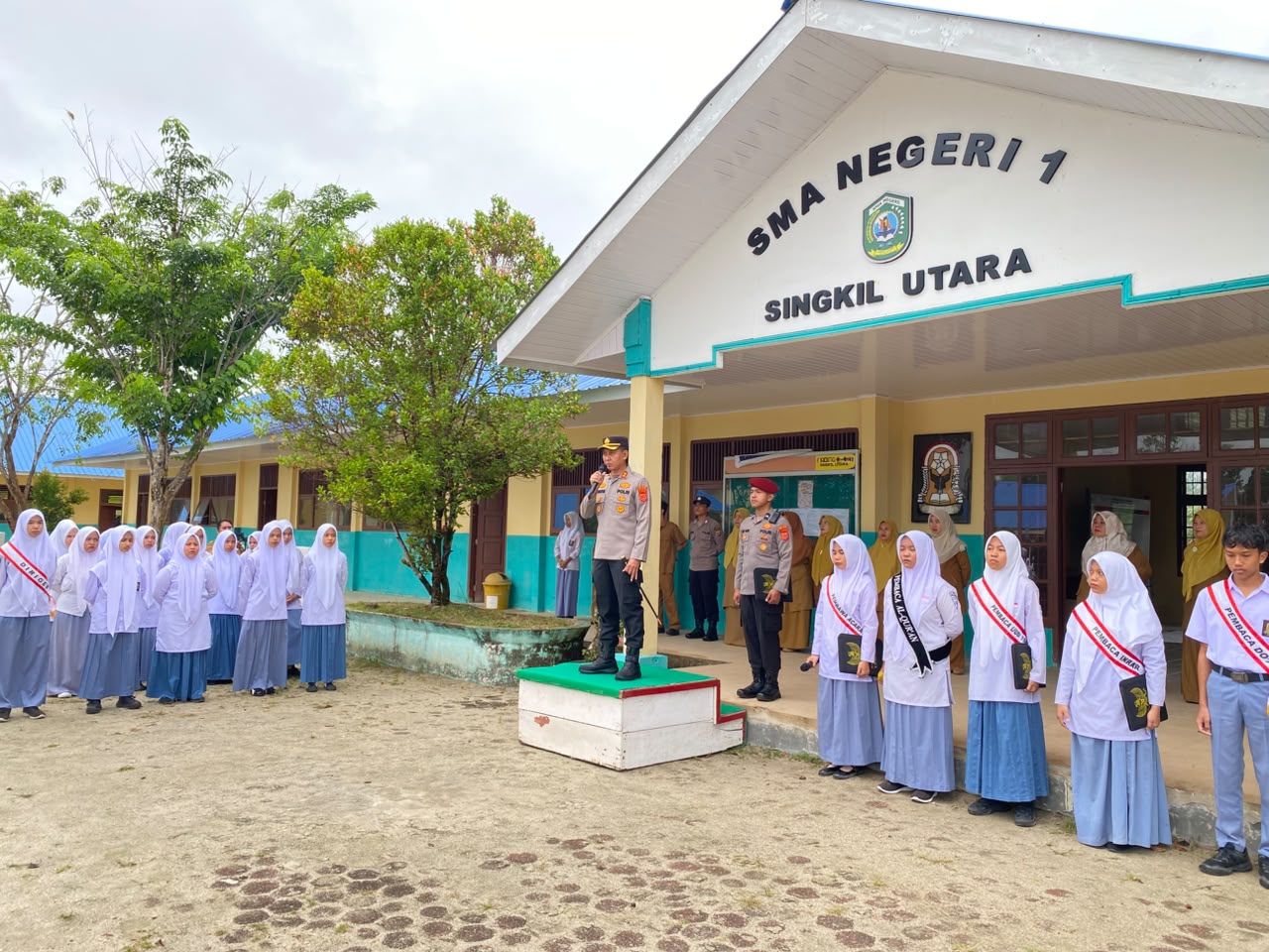 You are currently viewing Kapolres Aceh Singkil Ingatkan Pelajar Jauhi Balap Liar