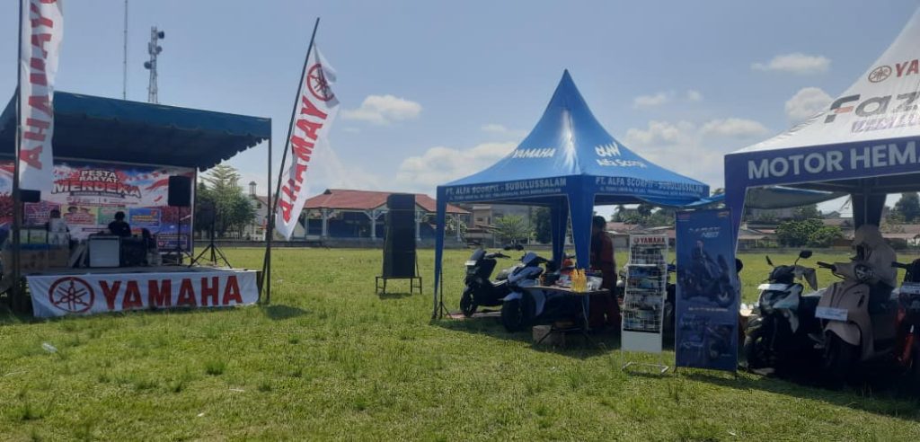 Semarak HUT RI, Yamaha Rimo Hadirkan Pesta Rakyat, Ada Diskon Servis dan Doorprize
