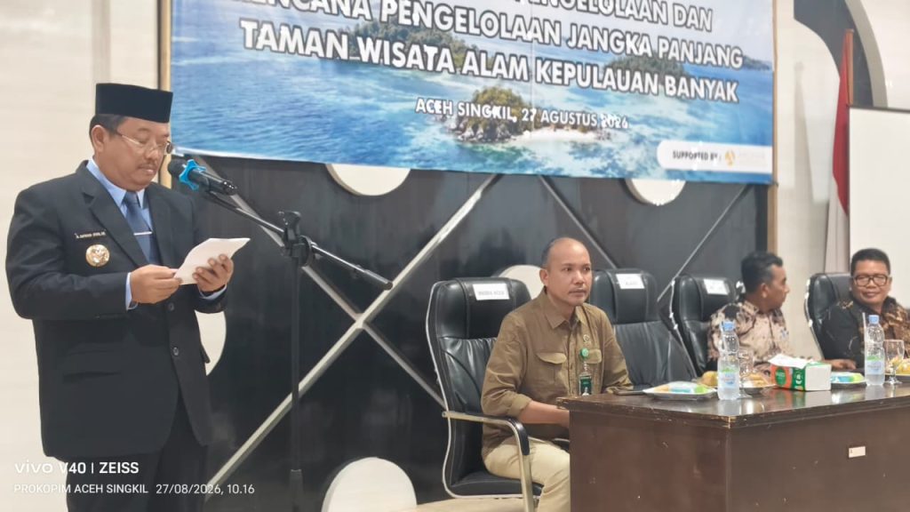 Bupati Aceh Singkil: Konservasi Kepulauan Banyak Harus Lindungi Ruang Hidup Warga