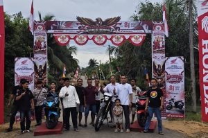 Read more about the article Desa Bukit Harapan Aceh Singkil Juara I Lomba Hias Gapura Honda se-Aceh