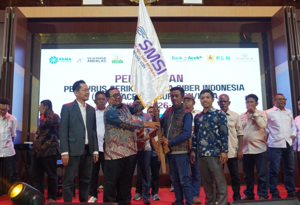 SMSI Aceh Singkil Dikukuhkan di Banda Aceh, Khairuman Jadi Ketua