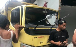Diduga Hilang Kendali Saat Hujan, Dump Truck Tabrak Bangunan Kopdes di Aceh Singkil