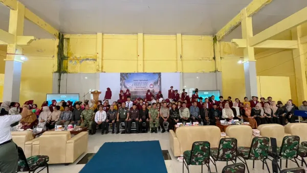 Gelar Apresiasi dan Perpisahan Pengabdian Kadet UNHAN RI di Sekolah Rakyat Terintegrasi 27 Aceh Singkil |Dok.Istimewa