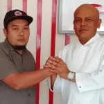 T. Rival Amiruddin, Ketua DPW PSI Aceh (kanan) bersama A. Sinaga, Ketua DPD PSI Aceh Singkil. lDok.Istimewa