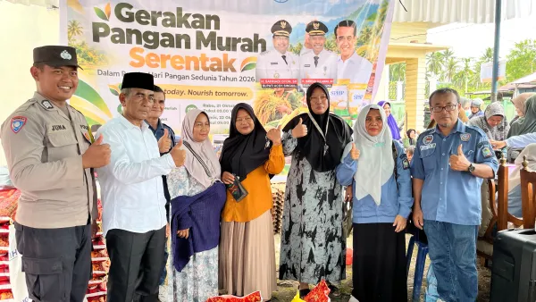 Seremoni dimulainya GPM di halaman Poskesdes Rimo lDok.Istimewa